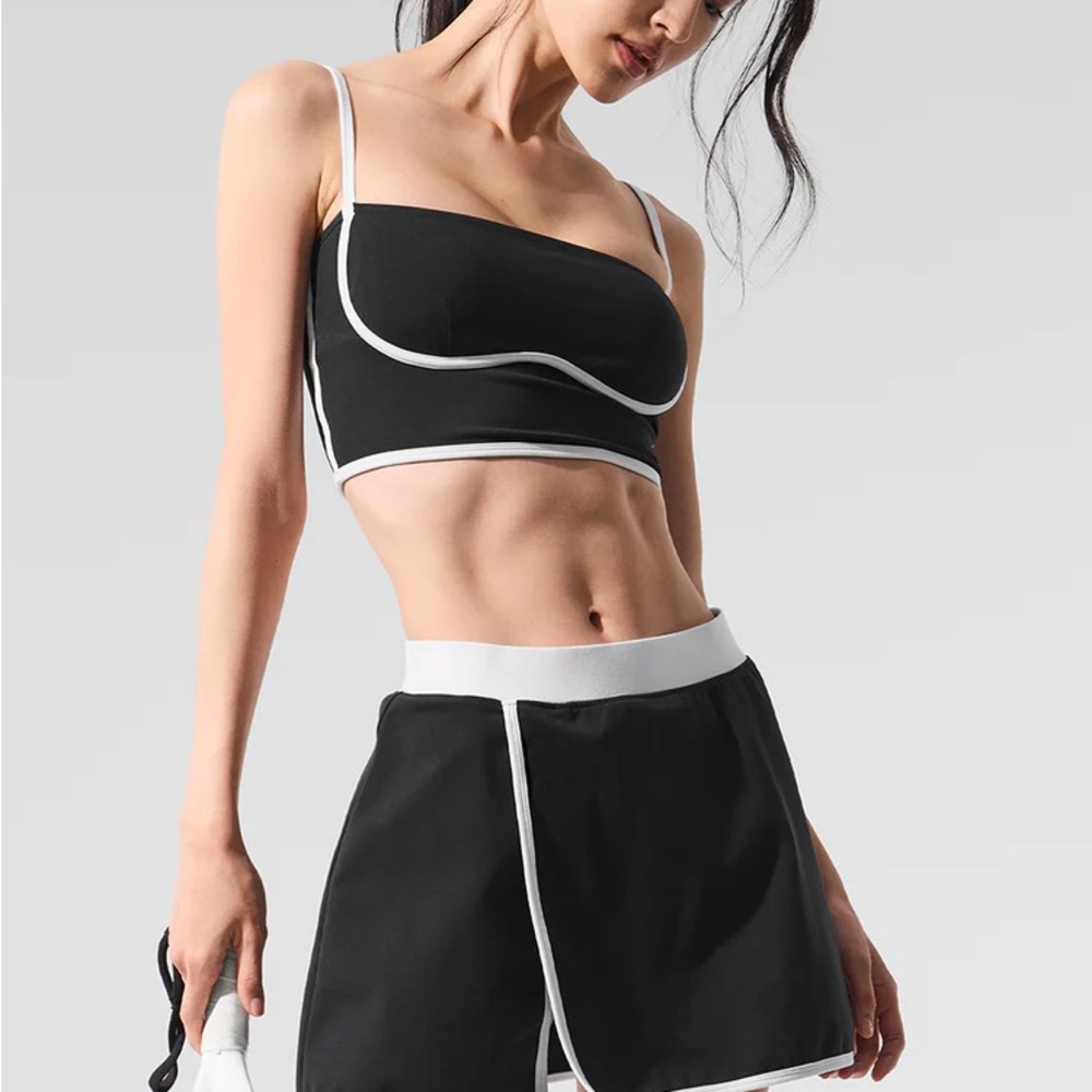 Airbrush Streamlined Skirt Set